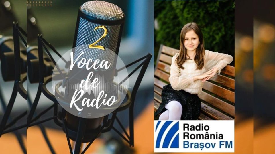 VOCEA DE RADIO 2. Talentul Mayei Stoica i-a fost descoperit încă de la grădiniță