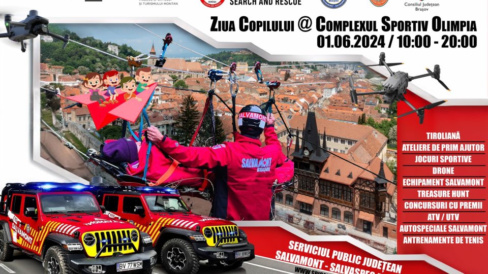 Salvamont vă invită să sărbătoriți Ziua Internațională a Copilului într-un mod deosebit