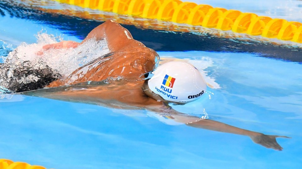 David Popovici, victorie la Barcelona