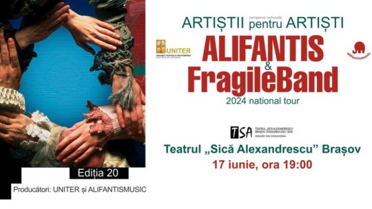Nicu Alifantis & FragileBand, la Teatrul „Sică Alexandrescu”