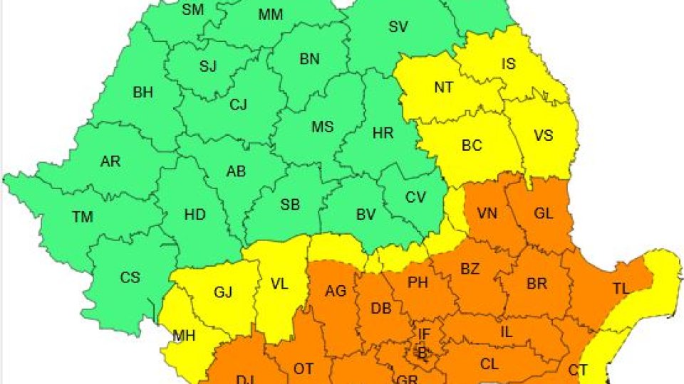 Zi de foc în sudul României
