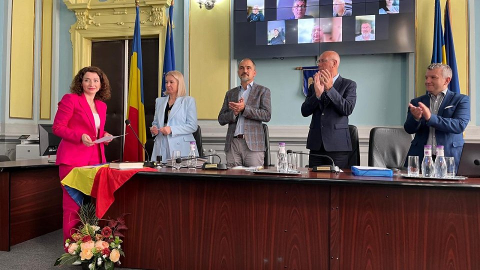 Ioana Henegar a preluat oficial mandatul de consilier județean