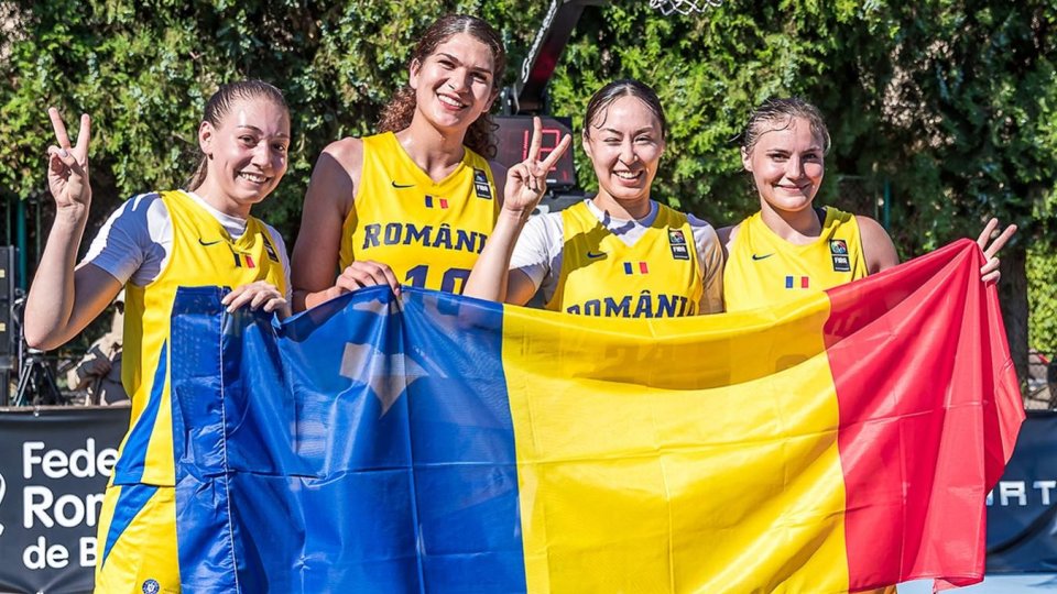 Baschet: Tricolorele merg la FIBA 3x3 Europe Cup 2024