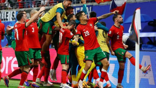 EURO 2024: Portugalia, victorie dramatică împotriva Cehiei