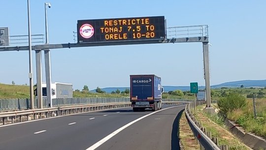 Canicula prelungește restricțiile de circulație!