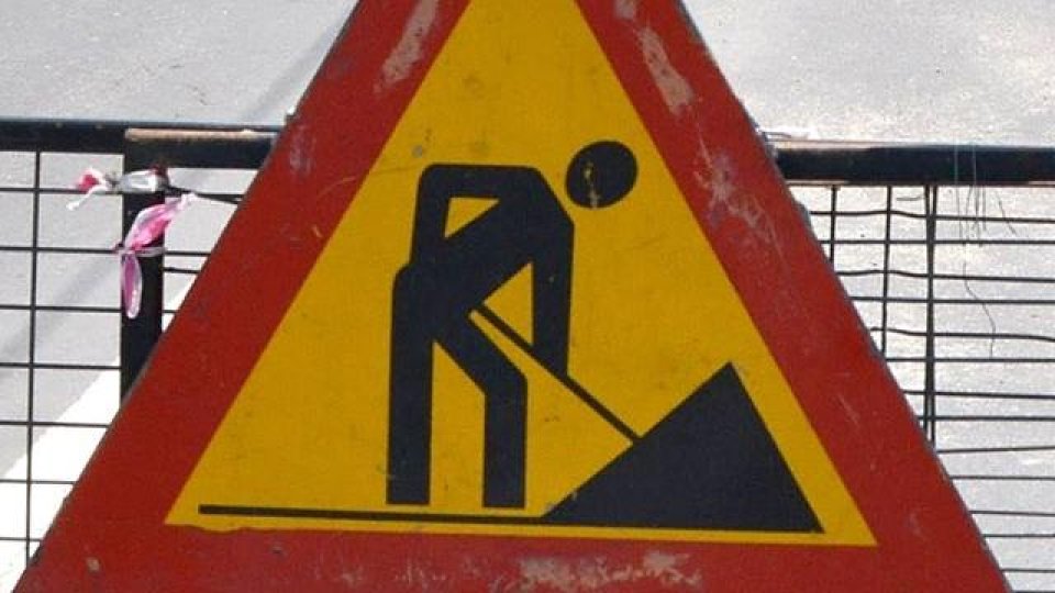 Se lucrează pe DN73, între Brașov și Fundata