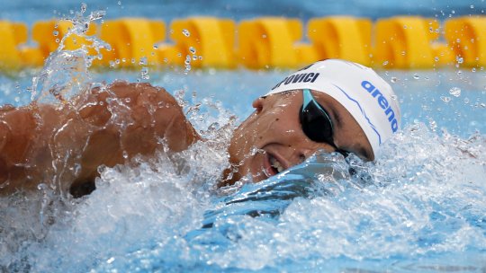 David Popovici, în finala probei de 200 m liber cu cel mai bun timp