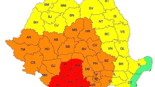 COD ROȘU de caniculă în România. Valorile resimțite se ridică la 50 de grade!
