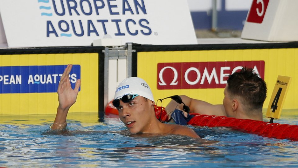 David Popovici, campion european la 200 m liber