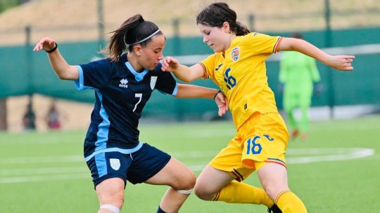 Octavia Pîrșe, de la Kids Tâmpa, a debutat la Naționala U15  de fotbal