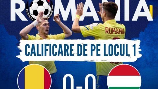 România și-a câștigat grupa de la Europeanul de minifotbal