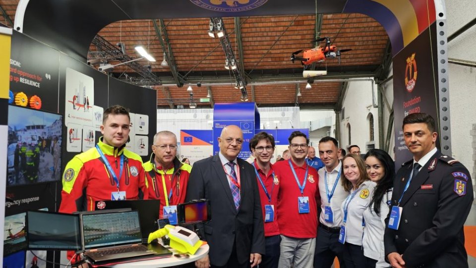 Salvamontiștii brașoveni sunt prezenți la Bruxelles
