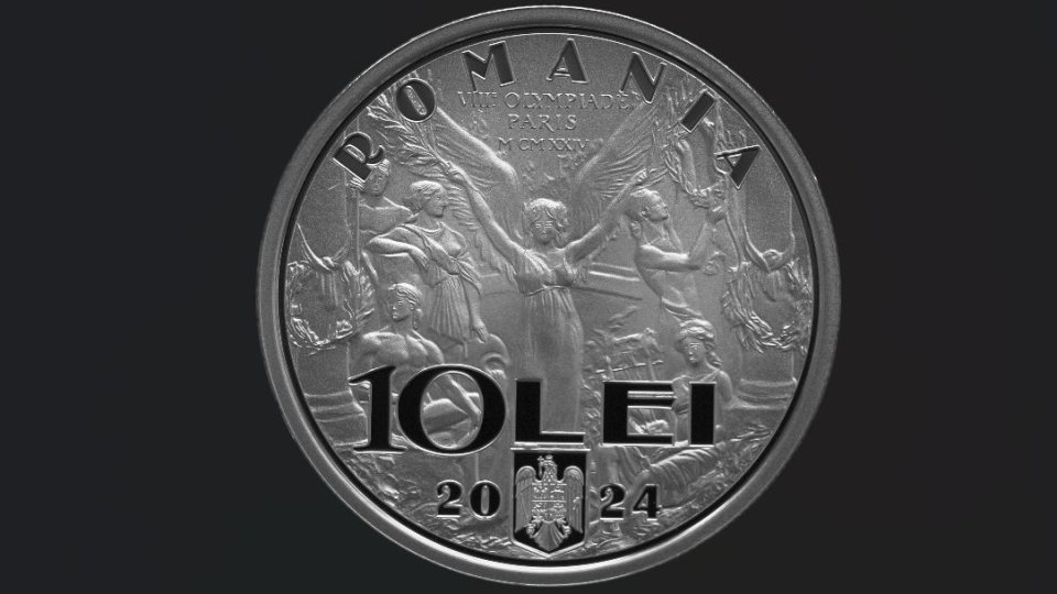 BNR lansează o monedă din argint cu tema "100 de ani de la cucerirea primei medalii olimpice a României"