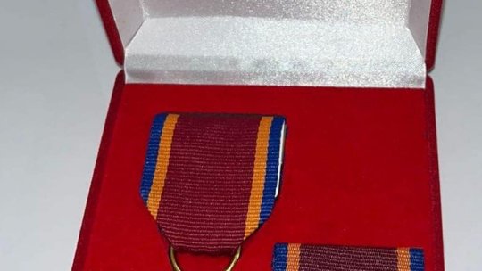 Emblema de Onoare a Departamentului pentru Situații de Urgență, acordată în premieră unui Serviciu Public Local Salvamont din România