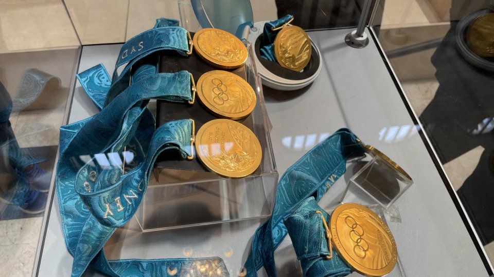 Tezaurul Olimpic al României, expus la BNR