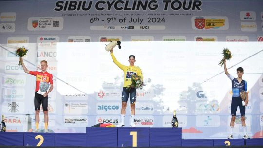 Florian Lipowitz a câștigat Turul Ciclist al Sibiului