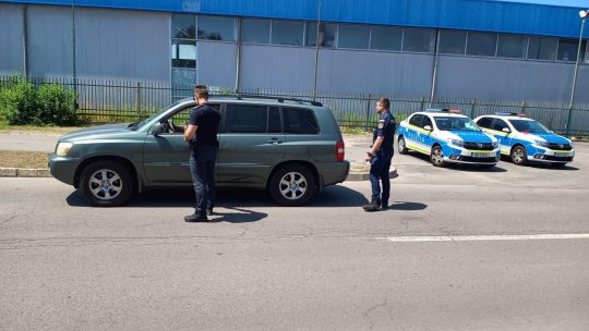 Bărbat amendat pentru deranjarea ordinii și a liniștii publice
