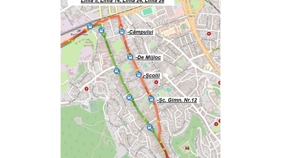 Schimbări în traficul din Brașov!