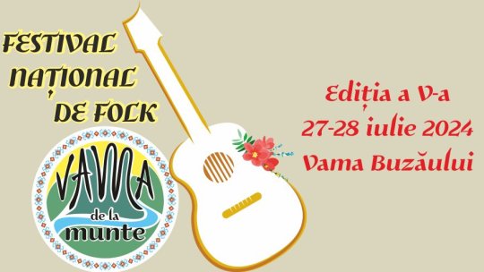 Mult folk și voie bună, la festivalul "Vama de la Munte", din Vama Buzăului