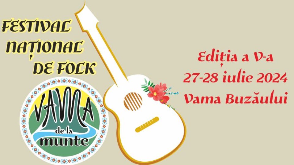 Mult folk și voie bună, la festivalul "Vama de la Munte", din Vama Buzăului