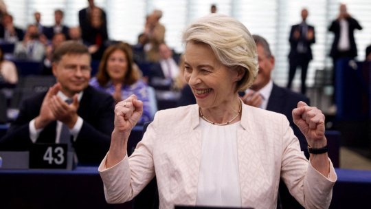 Ursula von der Leyen, votată pentru un nou mandat de președinte al Comisiei Europene