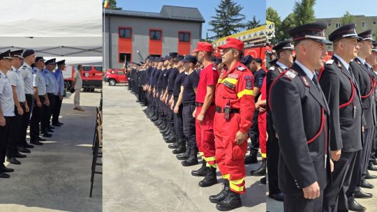 Pompierii Detașamentului 2 au aniversat 50 de ani de la înființare