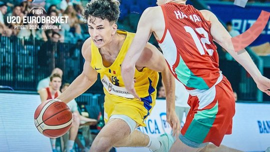 Baschet masculin: România, în semifinalele Campionatului European de tineret