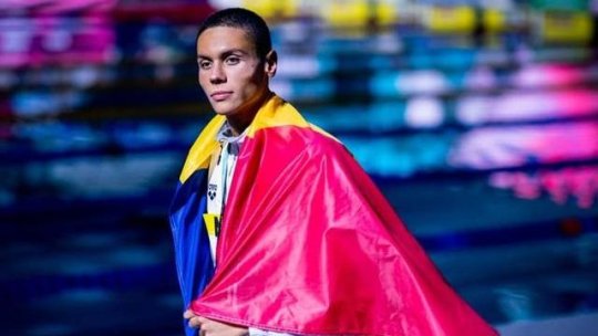 Una dintre speranțele României la o medalie olimpică vine de la David Popovici
