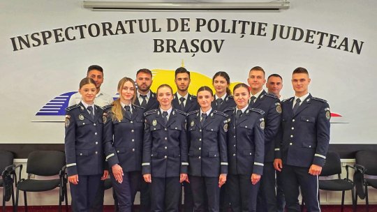 Noi ofițeri la IPJ Brașov
