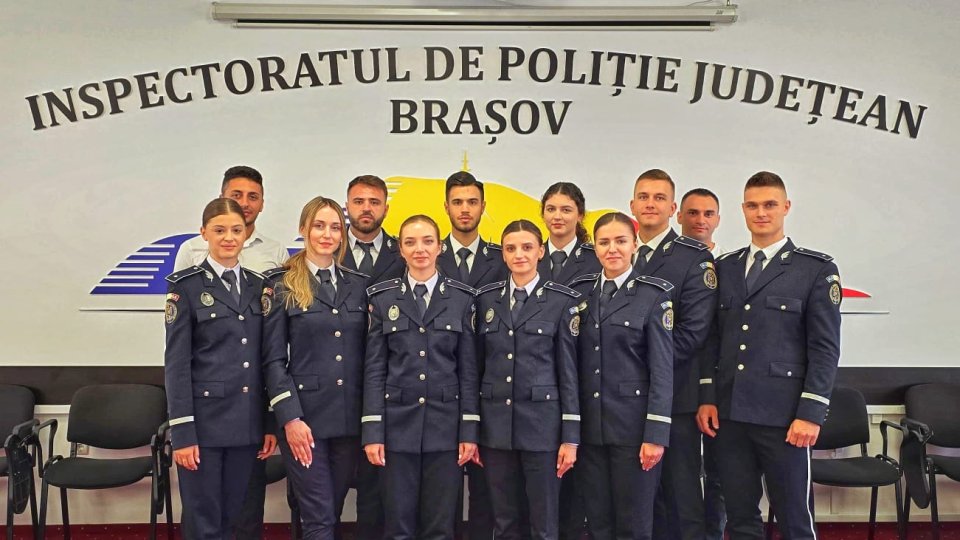 Noi ofițeri la IPJ Brașov