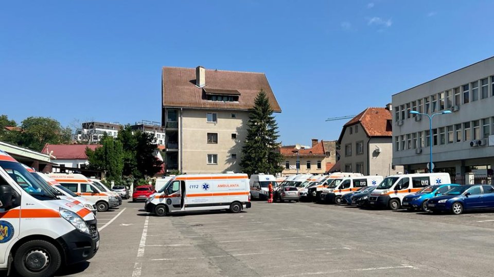 Marș festiv al ambulanțelor, duminică, la Brașov