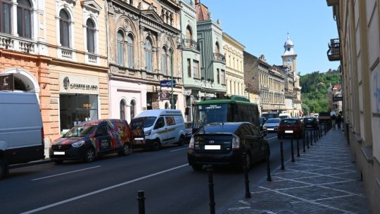 Proiectul privind închiderea circulației în centrul istoric, în weekenduri, a fost aprobat dar nu poate fi pus în aplicare!