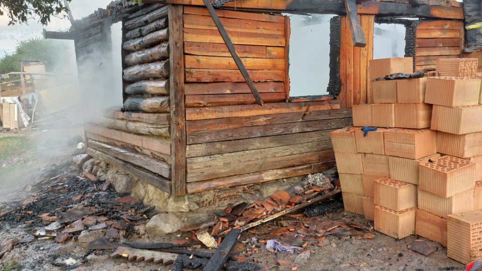Incendiu în satul Mercheașa