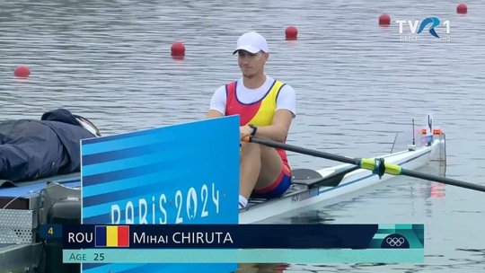 PARIS 2024  - Canotaj: Mihai Chiruţă s-a calificat în sferturi de finală