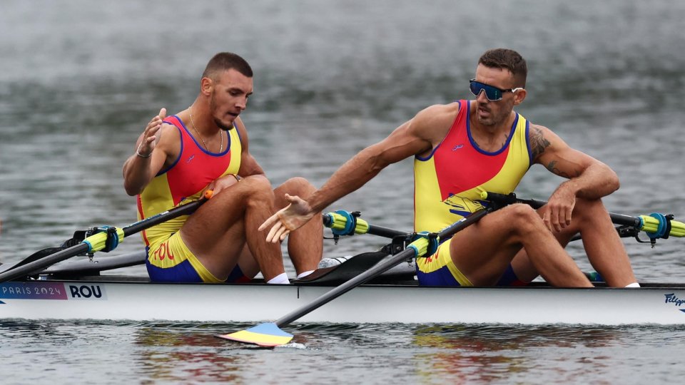 PARIS 2024 - Canotaj: Echipajul de dublu vâsle masculin s-a calificat în finală