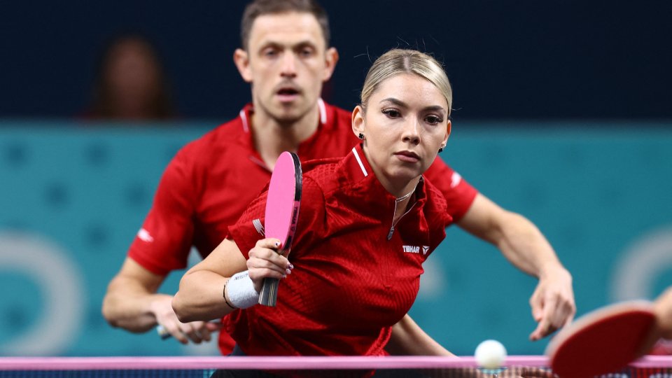 PARIS 2024 - Tenis de masă: Szocs și Ionescu, în sferturile de dublu mixt