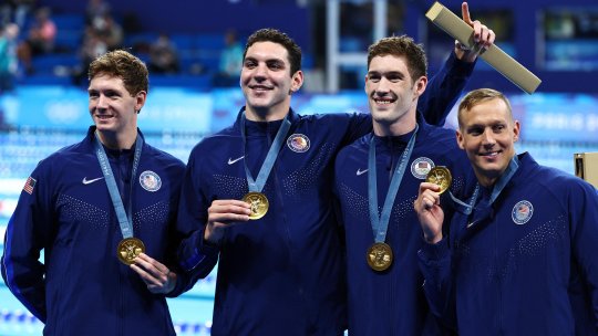 PARIS 2024 – Nataţie: Ştafeta de 4x100 de metri liber a SUA, un nou titlu olimpic