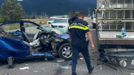 Grav accident rutier pe Ocolitoarea Brașovului