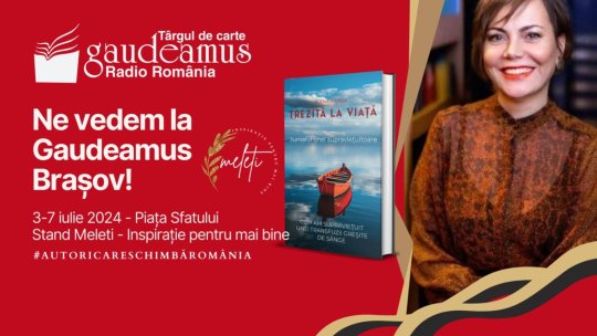 Povestea unei supraviețuitoare, sâmbătă, la Târgul de Carte Gaudeamus
