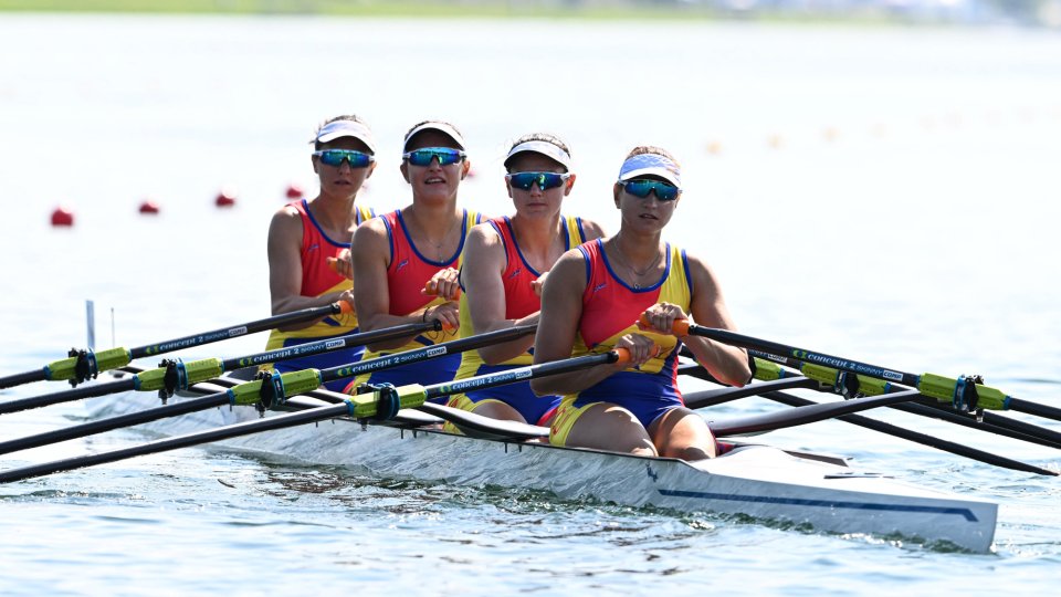 PARIS 2024 - Canotaj: România, locul 7 în proba de patru vâsle feminin și locul 9 la patru vâsle masculin
