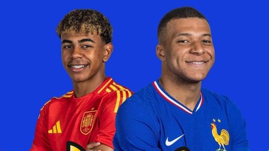 Spania - Franța, prima semifinală la Euro 2024