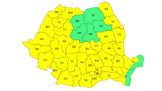 Brasovul, sub incidența unui cod galben de caniculă