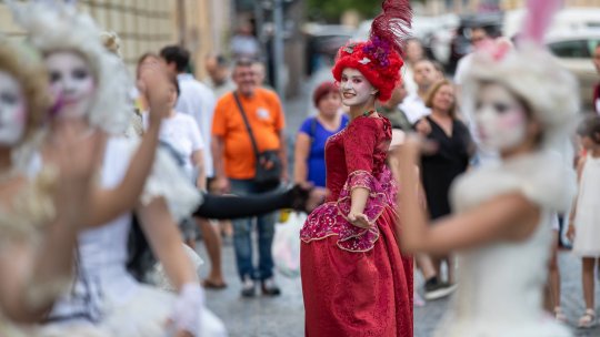 Parada stradală „Amurgul baroc”, în Făgăraș