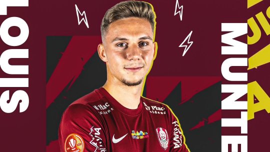 Fotbal: CFR Cluj l-a transferat pe Louis Munteanu