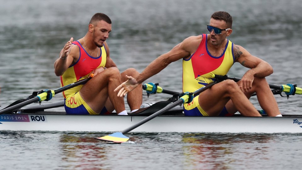 PARIS 2024 - Canotaj: Andrei Cornea și Marian Enache au cucerit medalia de aur în proba de dublu vâsle
