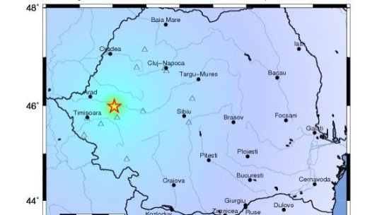 Cutremur cu magnitudinea 4,7 în zona Banatului