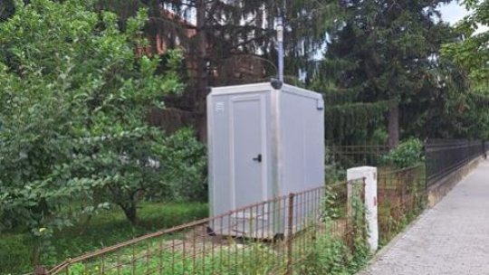 Stație de monitorizare a calității aerului, instalată în municipiul Făgăraș