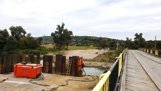 Debite foarte mici pe cursurile de apă din județ