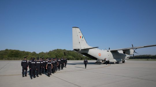 Al doilea contingent de pompieri români pleacă în Grecia pentru stingerea incendiilor
