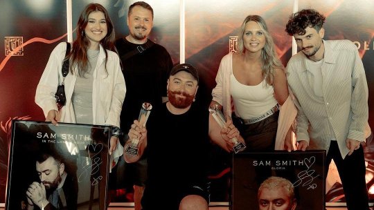 Sam Smith a primit Discul de Diamant pentru prima dată în România